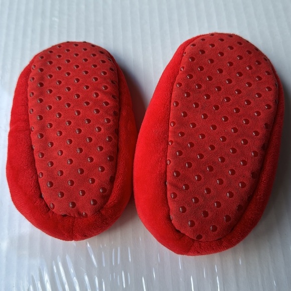 Baby Santa Sherpa lined bootie slippers 12 months - Picture 5 of 5